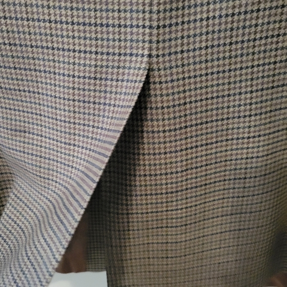 Lauren Ralph Lauren Men's Houndstooth Preppy Blazer Suit Jacket. Size 40S - Picture 4 of 10